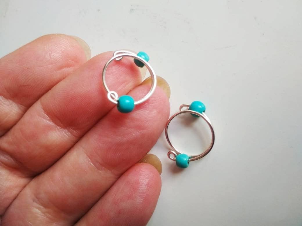 Turquoise Nipple Jewelry
