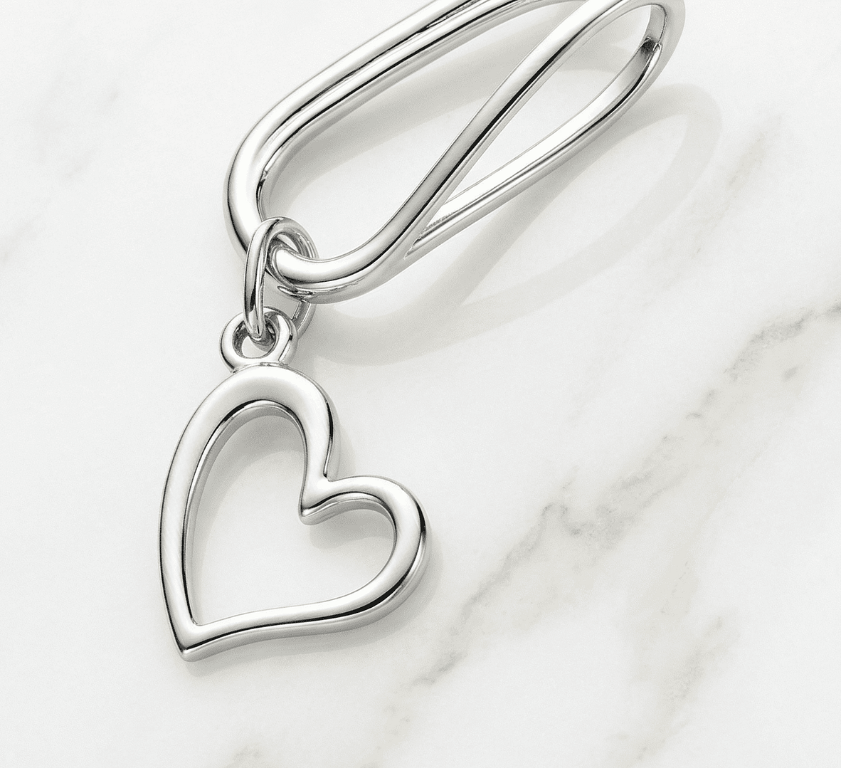 REPIOR FLUX | Clitoral Sensory Anchor | Heart Silver Copper