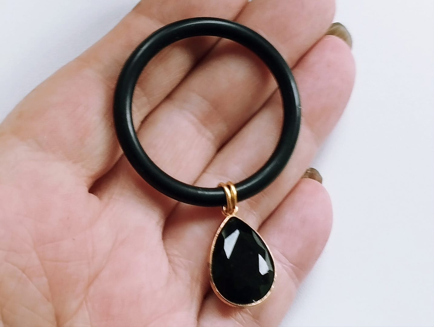 REPIOR FLUX | Penile Base Orbit | Black silicon - Image 2