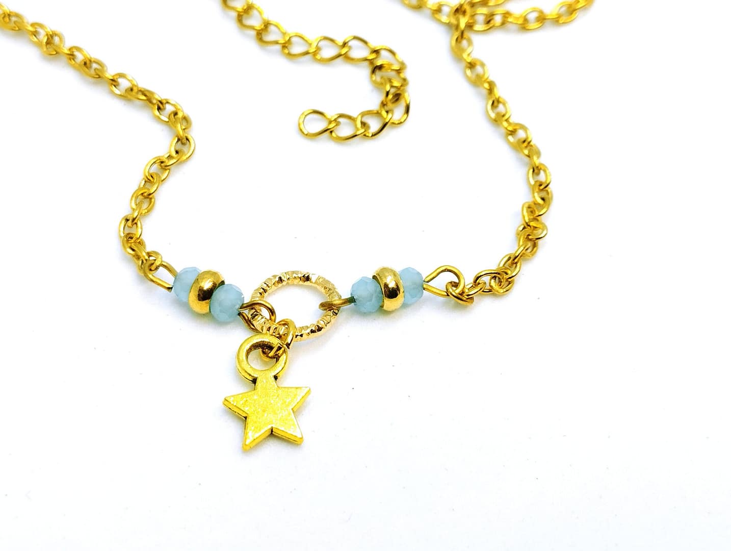 REPIOR STITCH Tasal Orbit Star, Crystal, Gold Steel