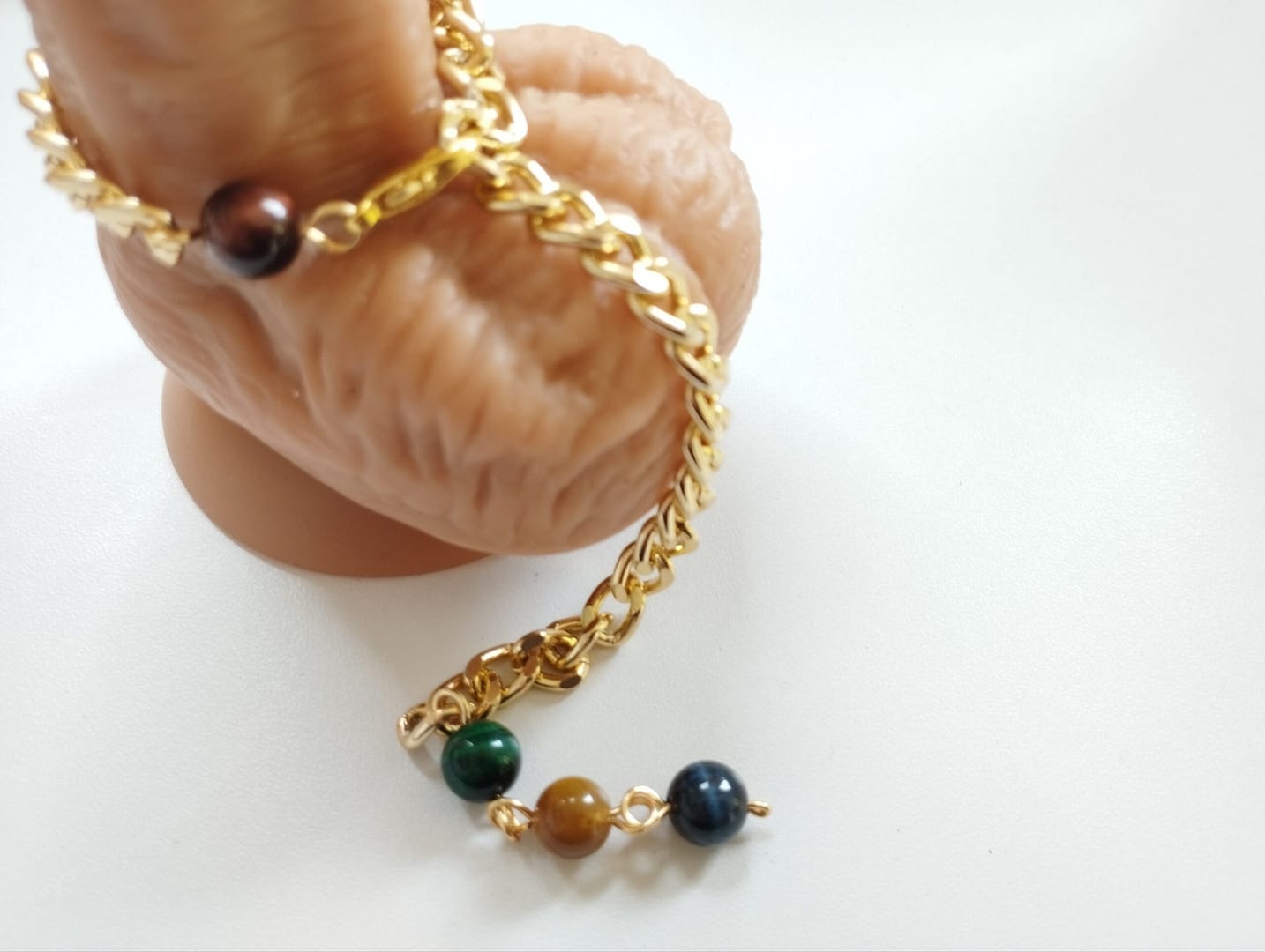 REPIOR FLUX | Penile Phallic Trace | Stones, Gold Steel - Image 2
