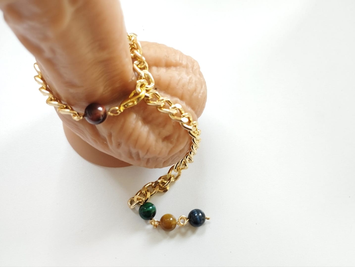 REPIOR FLUX | Penile Phallic Trace | Stones, Gold Steel - Image 3