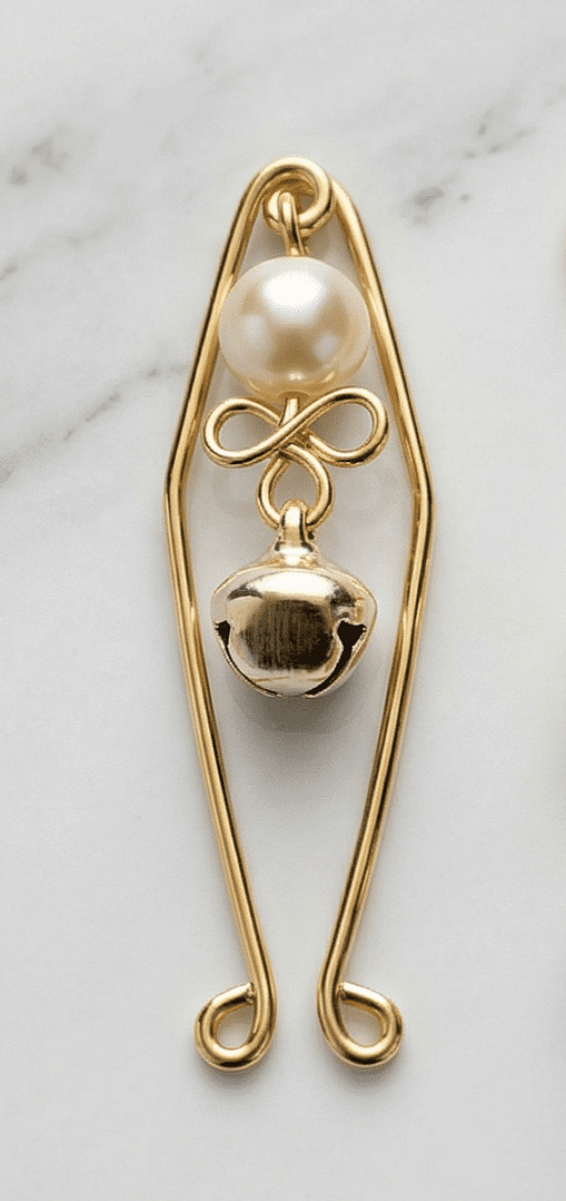 REPIOR LINK Apex Orbits and Clitoral Sensory Anchor Set Bells, Steel