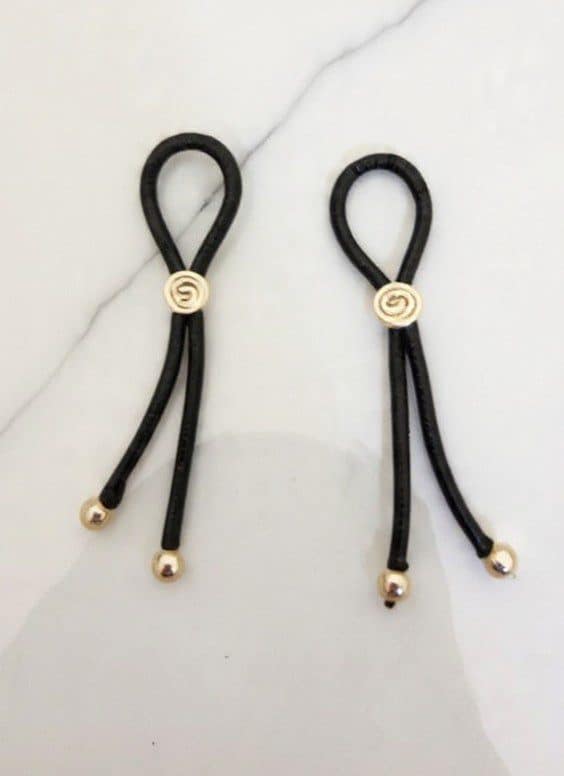 REPIOR LATTICE | Areola Constriction Loops | Leather