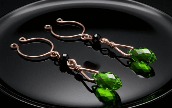 REPIOR LINK Apex Orbits Green Crystals, Copper