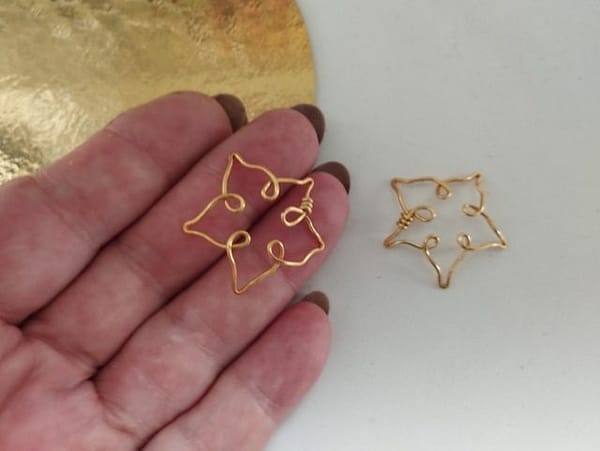 REPIOR LINK apex armor floral copper non-piercing intimate jewellery