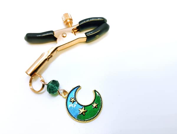 REPIOR SHELL | Clitoral Sensory Anchor | Moon, Rose Gold Steel