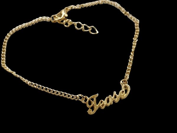 Anklet Bracelet Tease Charm, Minimalist Dainty Foot Jewelry, Discreet Anklet