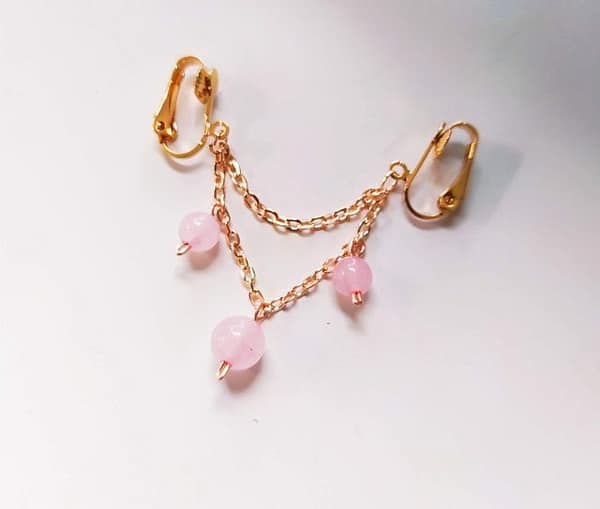REPIOR LATTICE | Labial Symmetry Chains | Rose Quartz