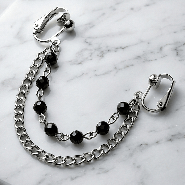 REPIOR SACRED Labial Symmetry Chain Crystal & Steel