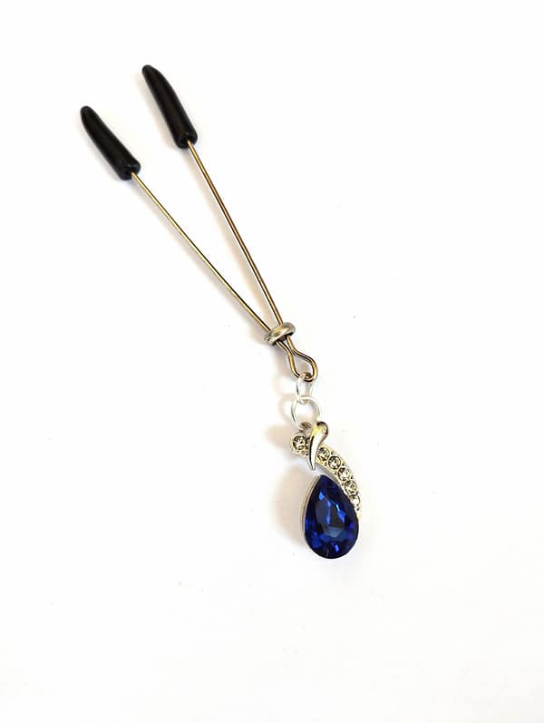 REPIOR KERNEL | Clitoral Sensory Anchor | Blue Crystals, Steel