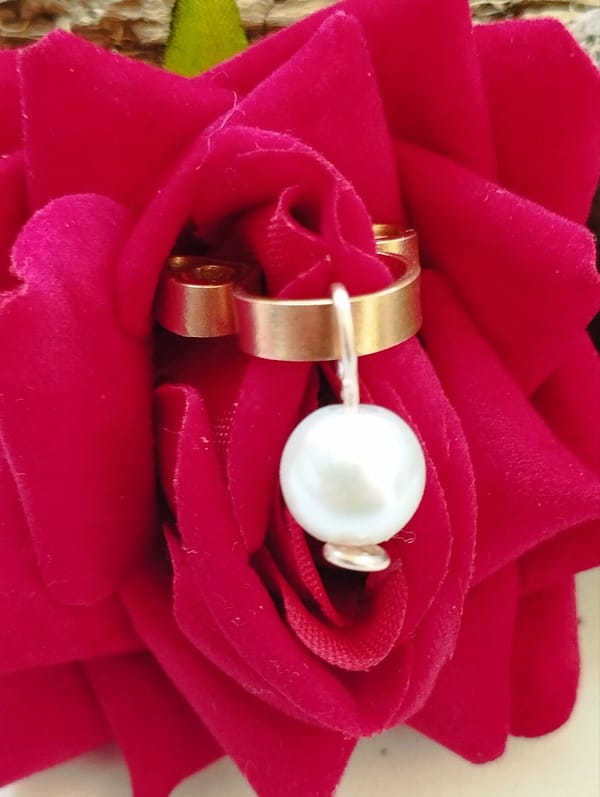 REPIOR SUTURE | Clitoral Sensory Anchor | Rose Gold, Pearl, Aluminum