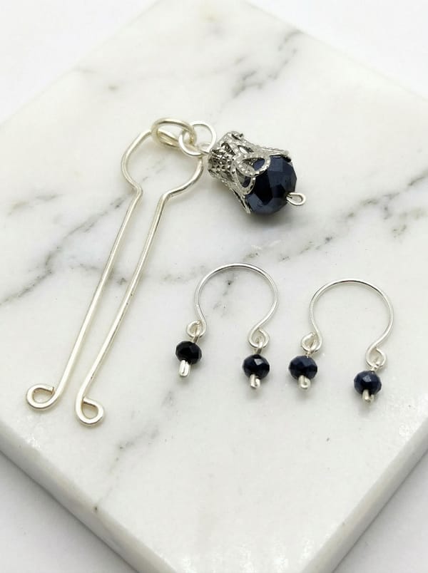 REPIOR SHELL Apex Orbits and Clitoral Anchor Set Black, Silver Copper