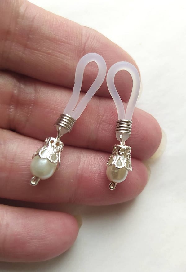 REPIOR NERVE | Areola Constriction Loops | Pearls, silicon
