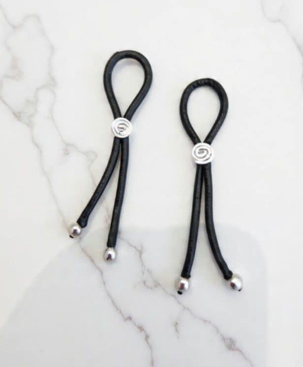 REPIOR LATTICE | Areola Constriction Loops | Leather