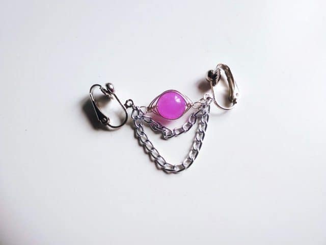 REPIOR BOND | Labial Symmetry Chains | Purple, Aluminum - Image 2