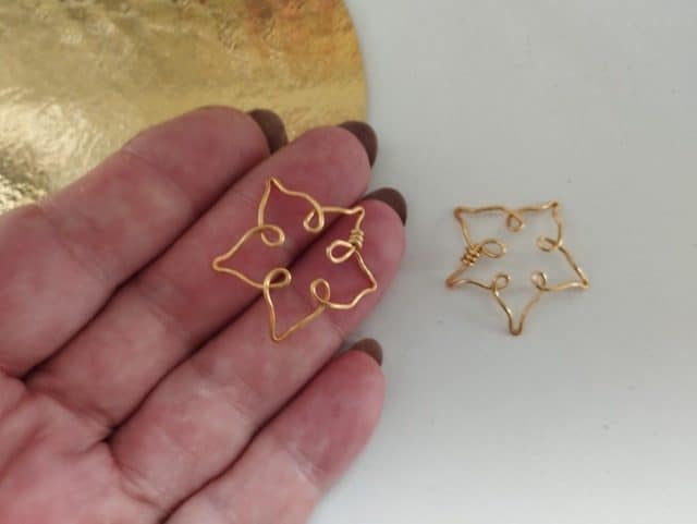 REPIOR LINK apex armor floral copper non-piercing intimate jewellery