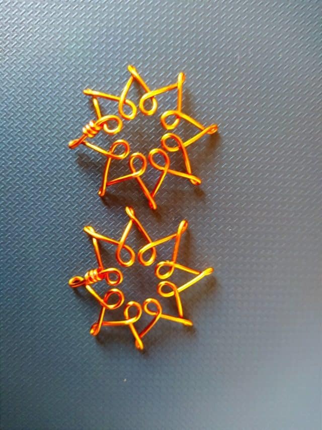 8 points star nipple jewelry