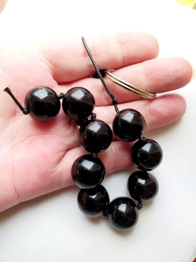 REPIOR TETHER | Anal Beads | Black - Image 6