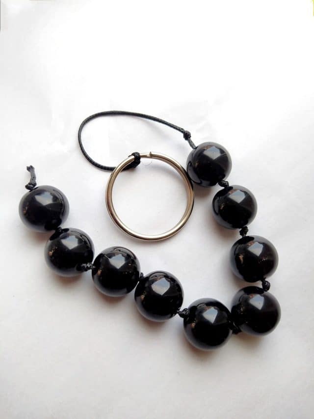 REPIOR TETHER | Anal Beads | Black - Image 2