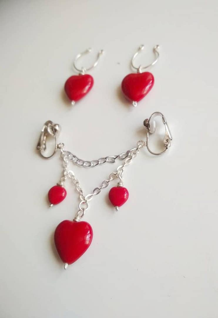 REPIOR SUTURE | Labial Symmetry Chains Set | Heart, Copper - Image 4
