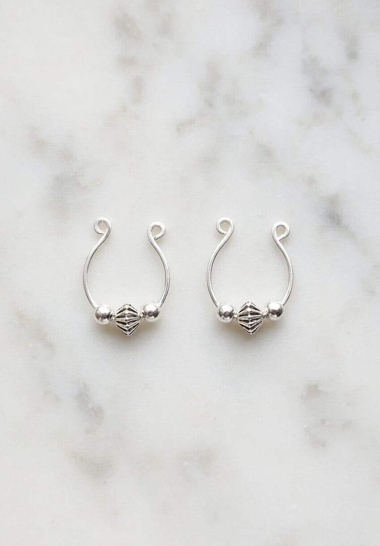 Nipple Jewelry, Fake Nipple Rings, Delicate Nipple clamps, Non Piercing Nipple rings, intimate sex