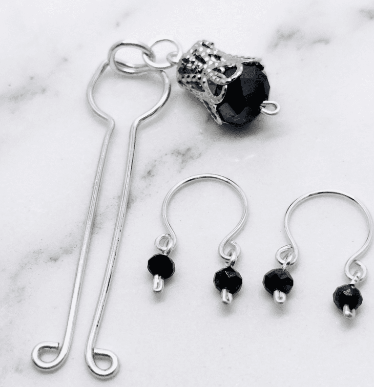 REPIOR SHELL Apex Orbits and Clitoral Anchor Set Black, Silver Copper