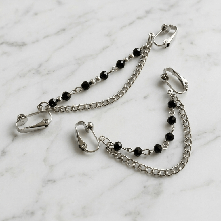 REPIOR SACRED Labial Symmetry Chain Crystal & Steel