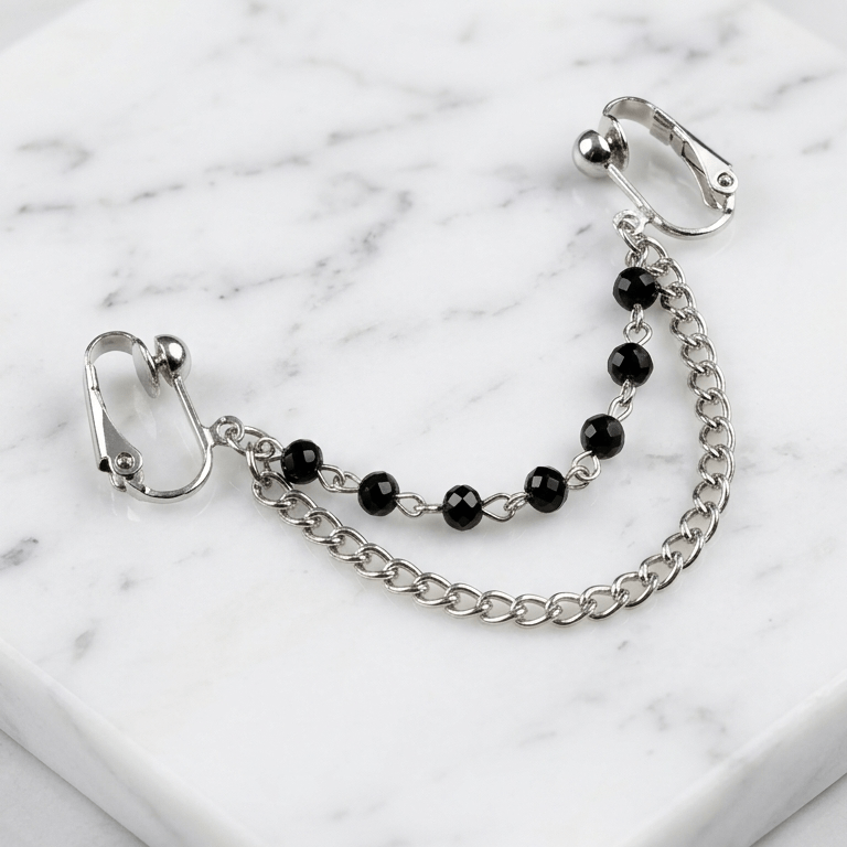 REPIOR SACRED Labial Symmetry Chain Crystal & Steel