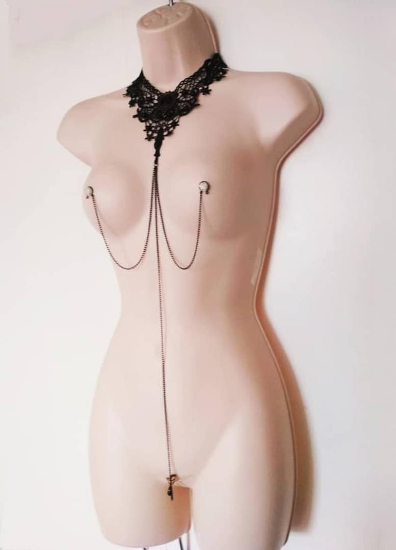REPIOR SHELL | Cervical-Apex-Pelvic Tri-Axis | Black Lace - Image 7