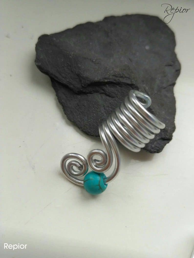 REPIOR STITCH | Cranial Lock Architecture | Turquoise, Aluminum