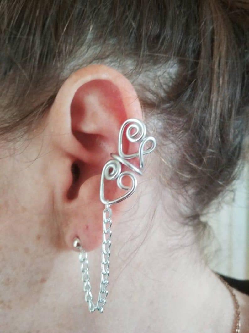 REPIOR VOID | Auricular Chain | Aluminum - Image 2