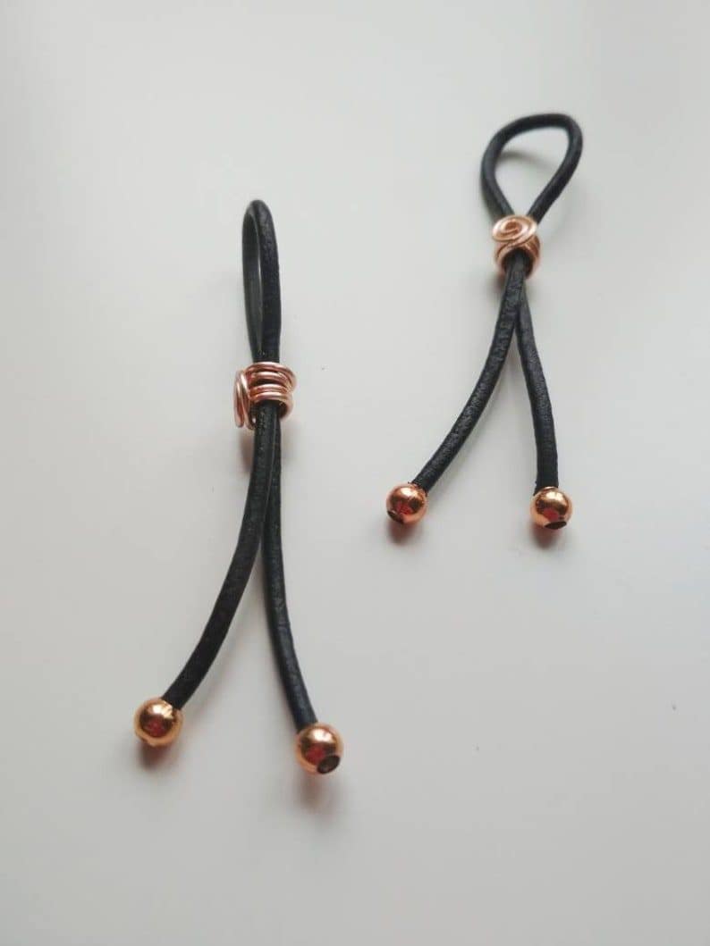 REPIOR LATTICE | Areola Constriction Loops | Leather - Image 5
