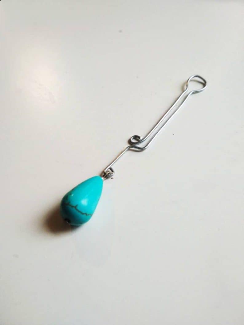 REPIOR VOID | Clitoral Sensory Anchor | Turquoise, Steel - Image 4
