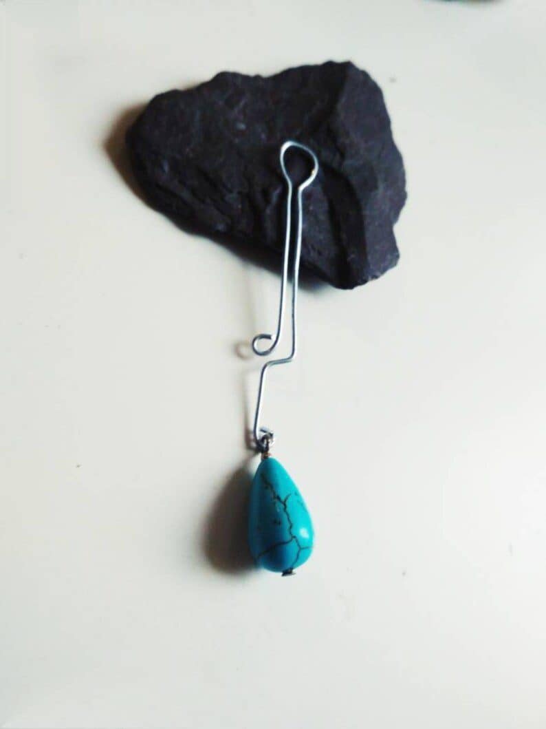 REPIOR VOID | Clitoral Sensory Anchor | Turquoise, Steel - Image 3