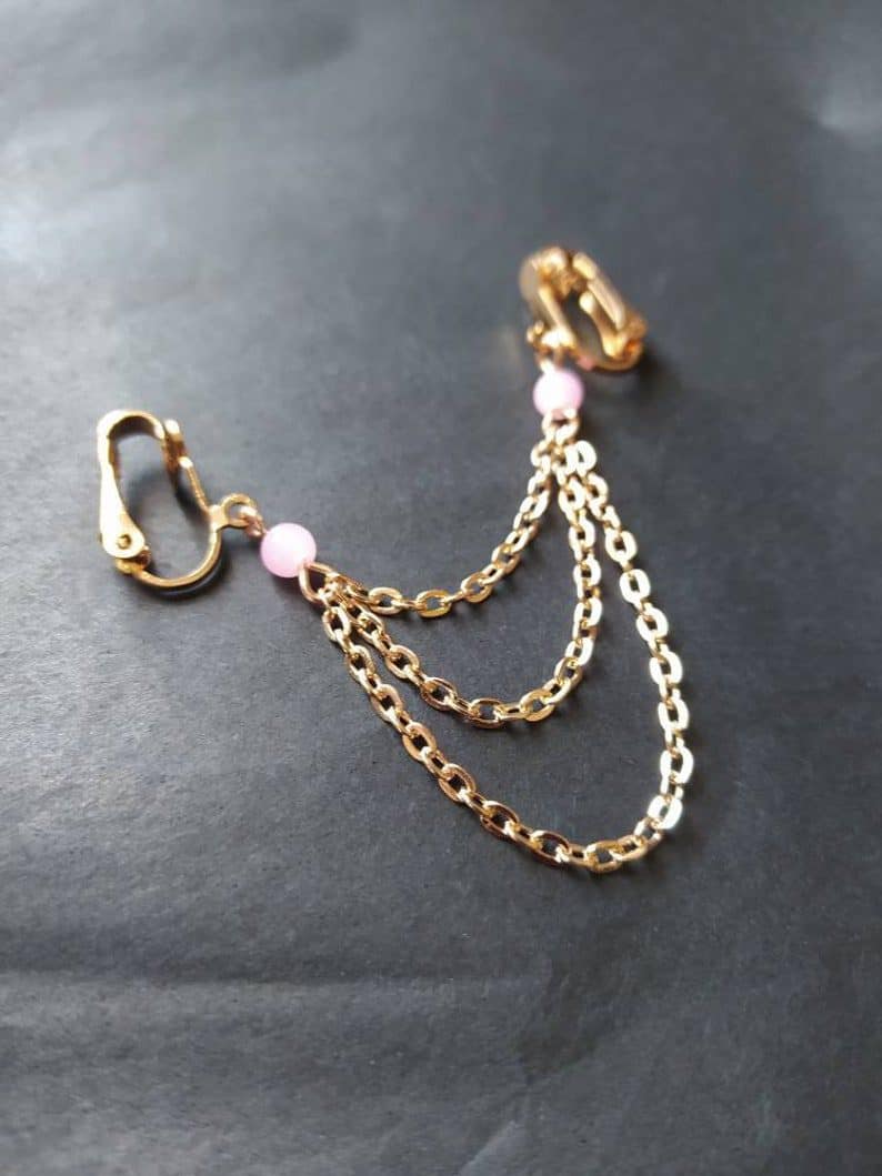 REPIOR PULSE | Labial Symmetry Chains | Pink, Gold - Image 2