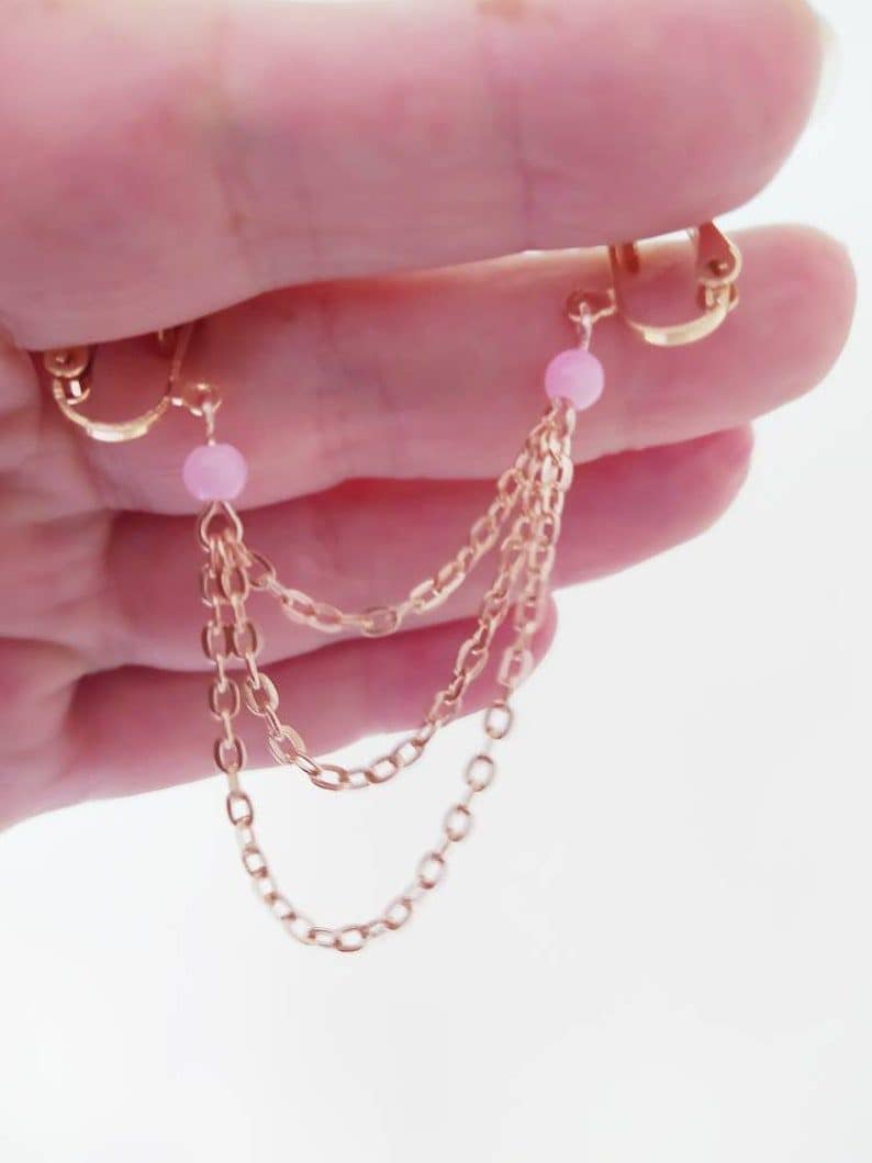 REPIOR PULSE | Labial Symmetry Chains | Pink, Gold - Image 4