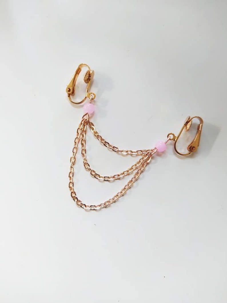 REPIOR PULSE | Labial Symmetry Chains | Pink, Gold - Image 3