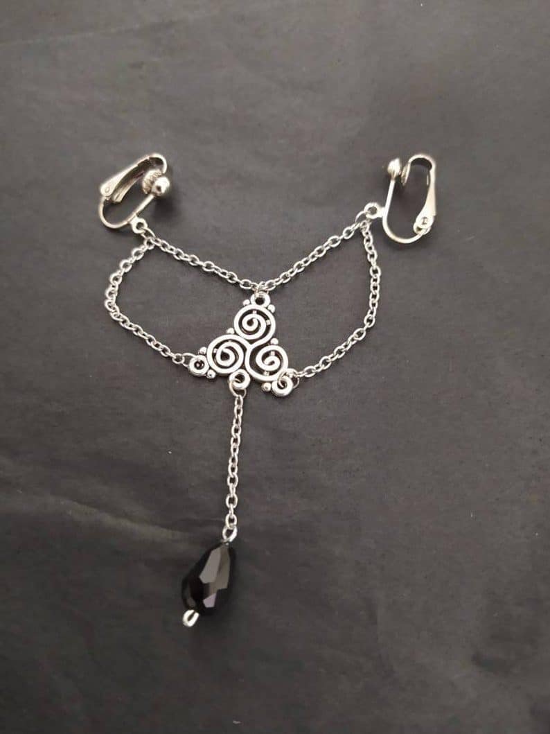 REPIOR AXIS labial symmetry chains surgical steel non-piercing body jewellery