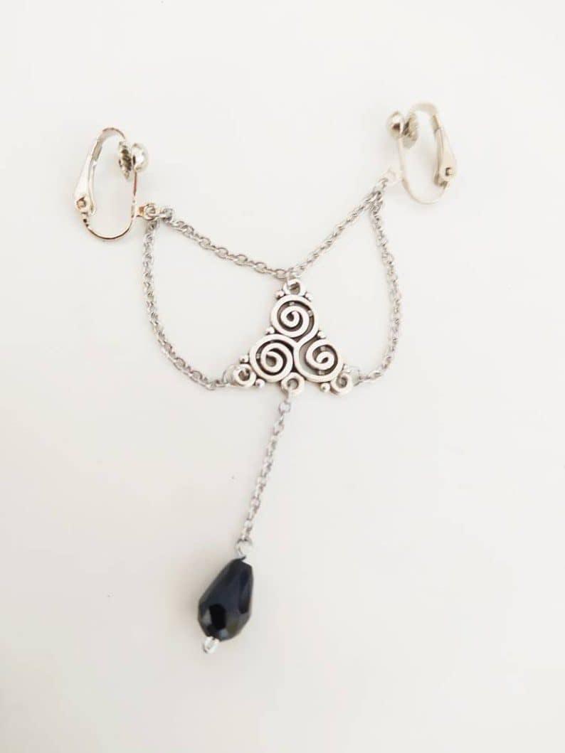 REPIOR AXIS labial symmetry chains surgical steel non-piercing body jewellery