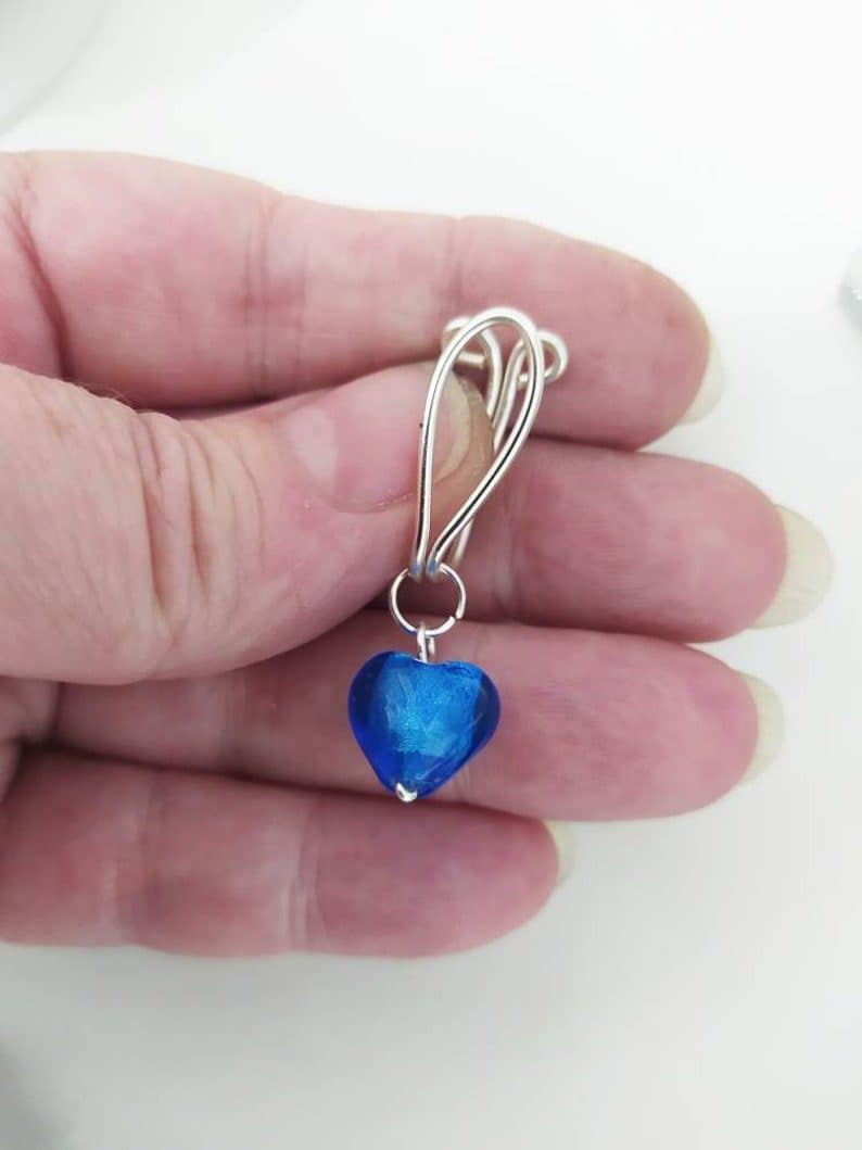 REPIOR BOND | Clitoral Sensory Anchor | Heart Silver Copper - Image 2