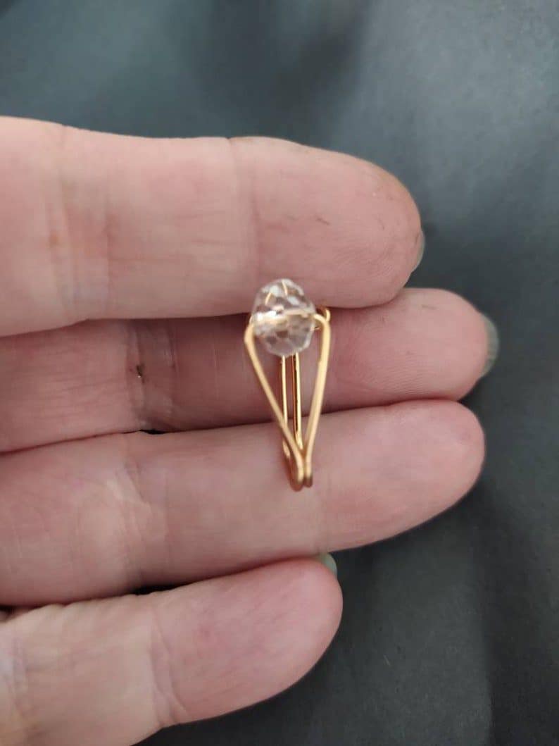 REPIOR TETHER | Clitoral Sensory Anchor | Crystal, Copper - Image 2