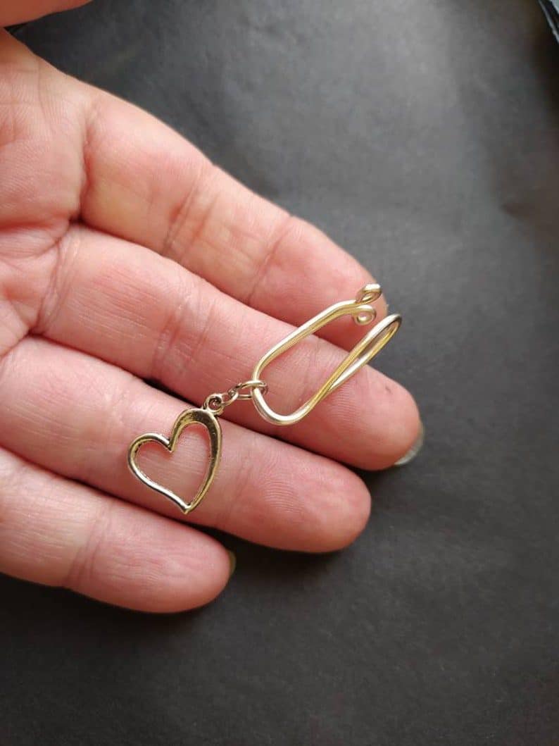 REPIOR FLUX | Clitoral Sensory Anchor | Heart Silver Copper - Image 6
