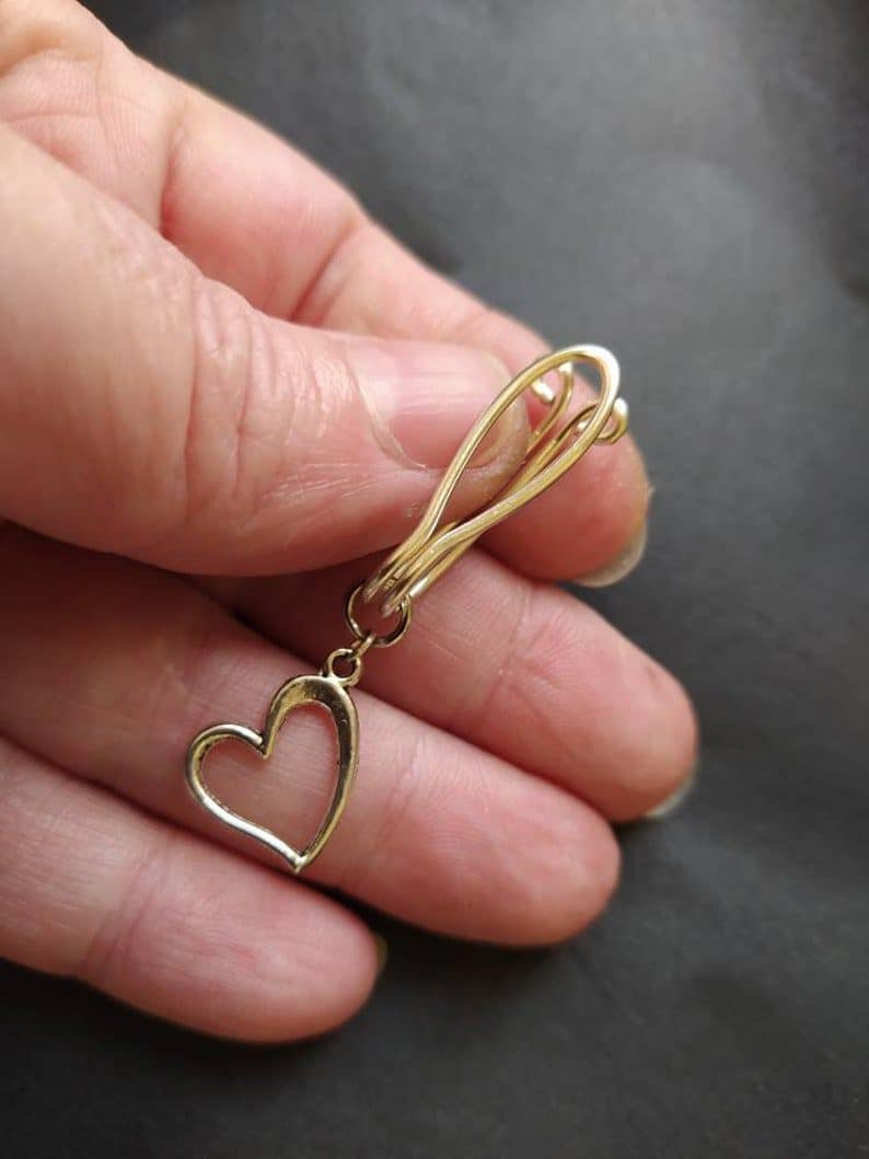 REPIOR FLUX | Clitoral Sensory Anchor | Heart Silver Copper - Image 4