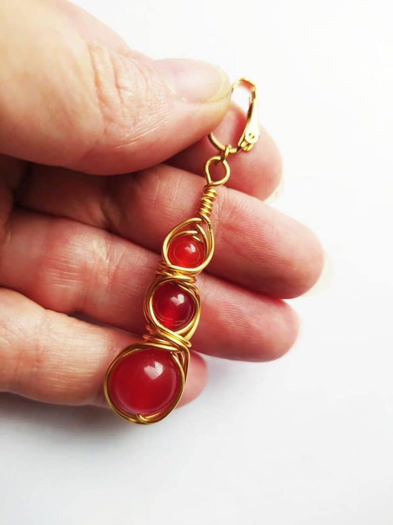 REPIOR VALVE | Clitoral Sensory Anchor | Red Crystals - Image 2