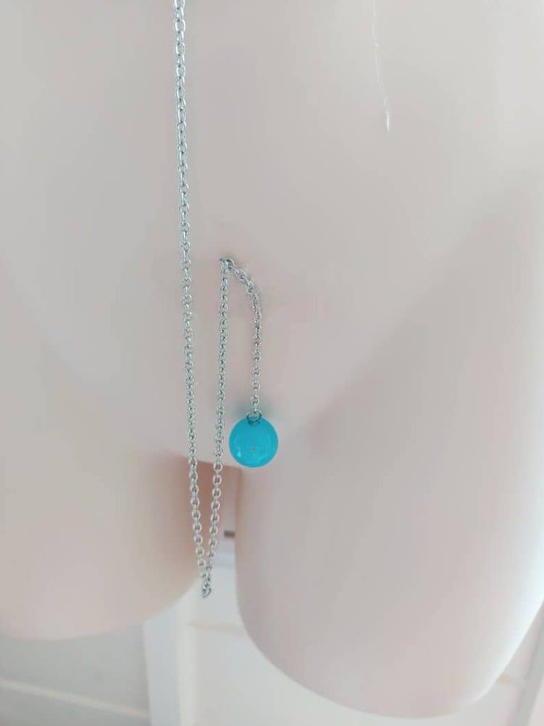 REPIOR AXIS | Belly To Vagina Chain | Steel - Image 5