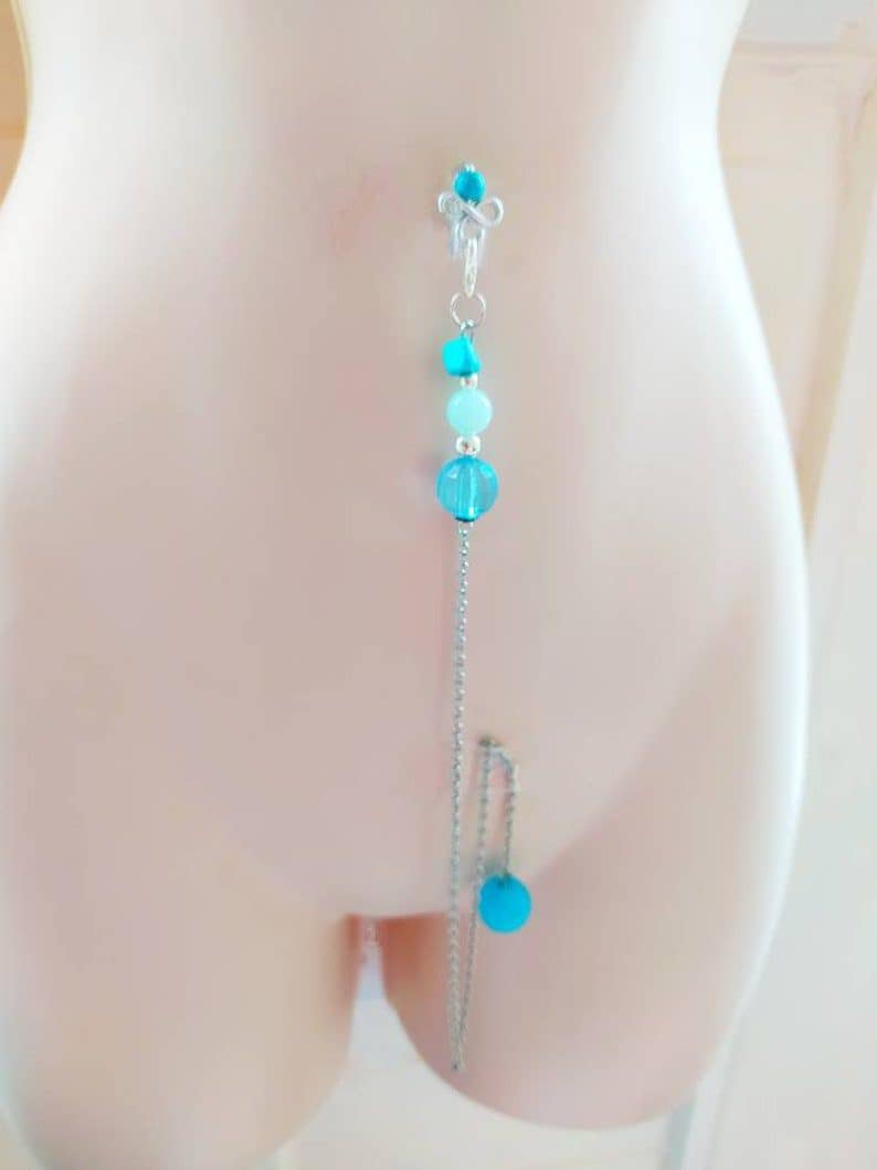 REPIOR AXIS | Belly To Vagina Chain | Steel - Image 2