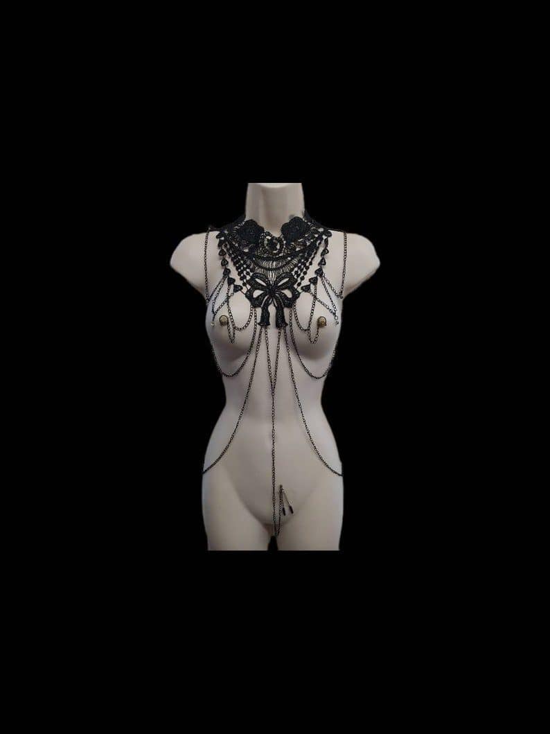 REPIOR AXIS | Cervical-Apex-Pelvic Tri-Axis | Black Lace - Image 3