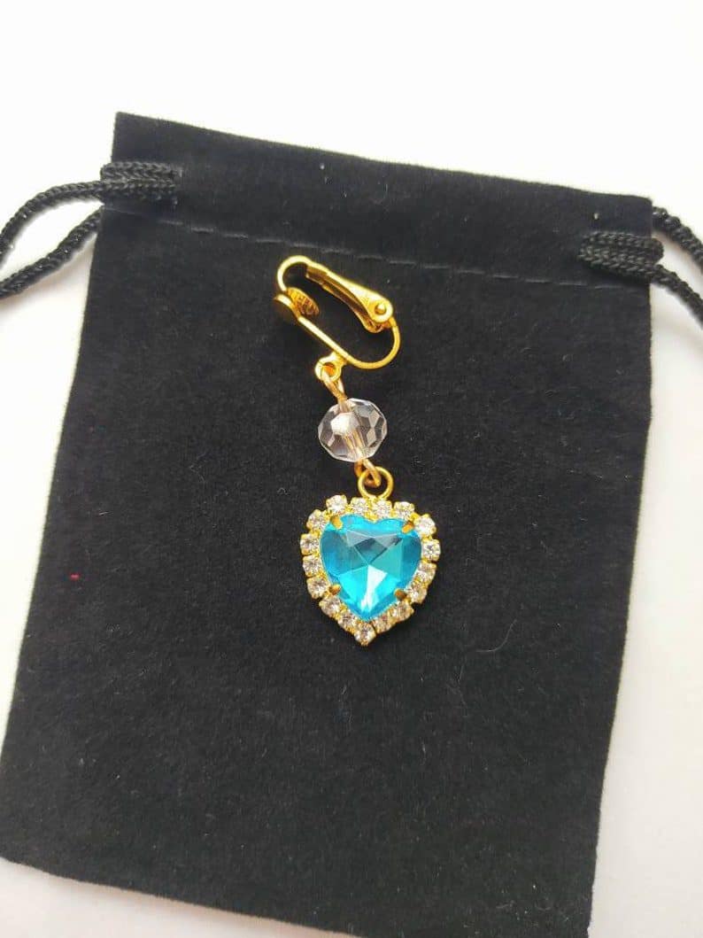 REPIOR GRAFT | Clitoral Sensory Anchor | Blue Heart, Crystal - Image 5