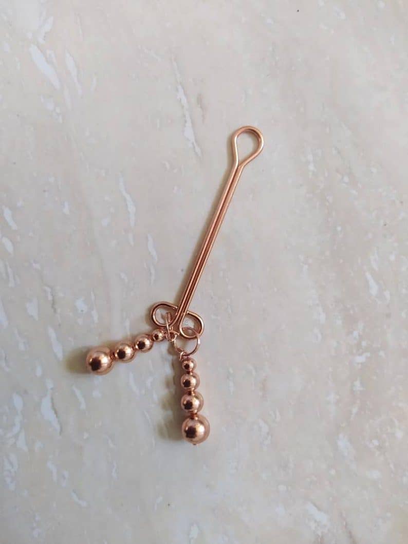 REPIOR TETHER | Clitoral Sensory Anchor | Rose Gold Steel - Image 3